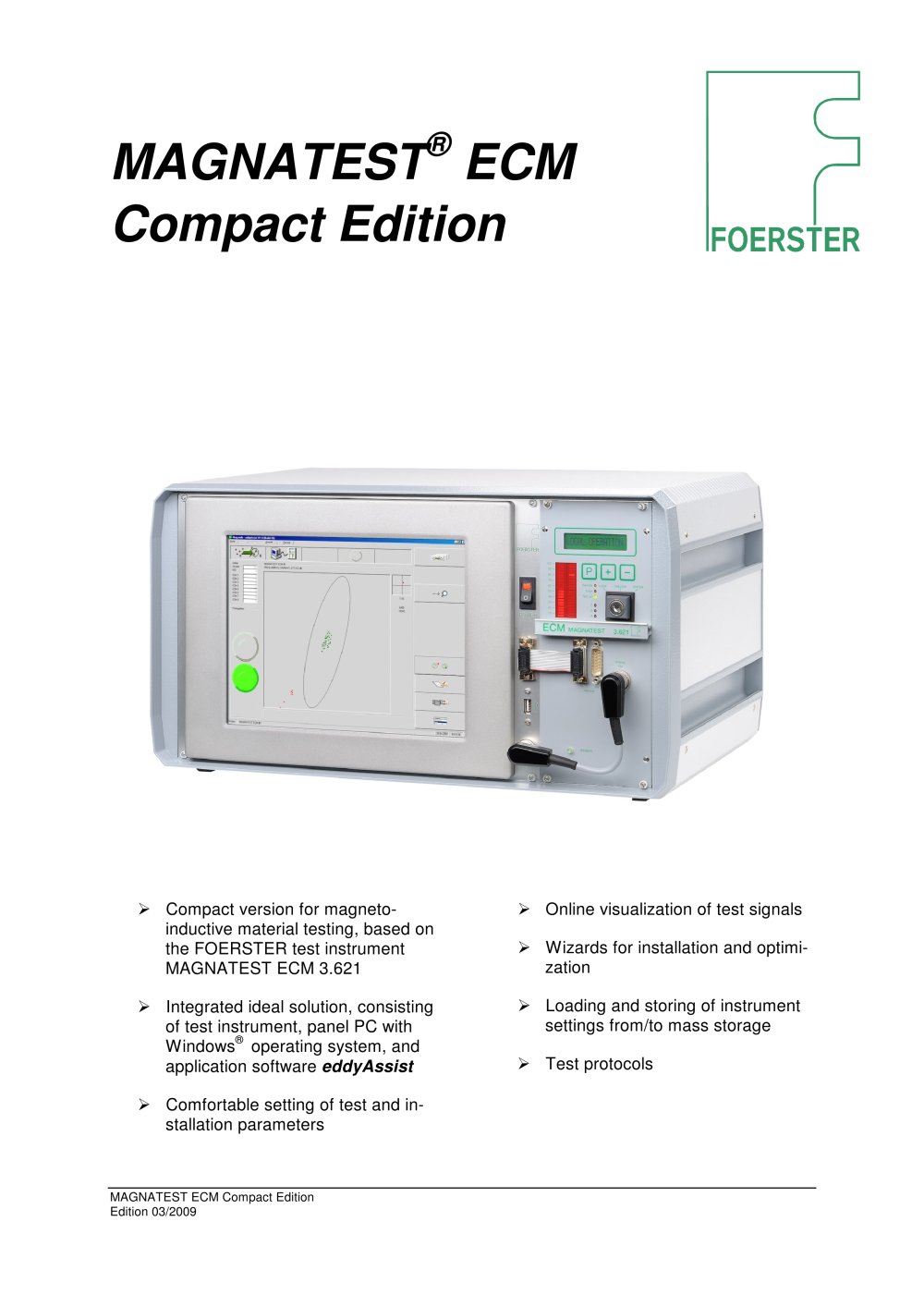 MAGNATEST ECM CE leaflet - Foerster Instruments
