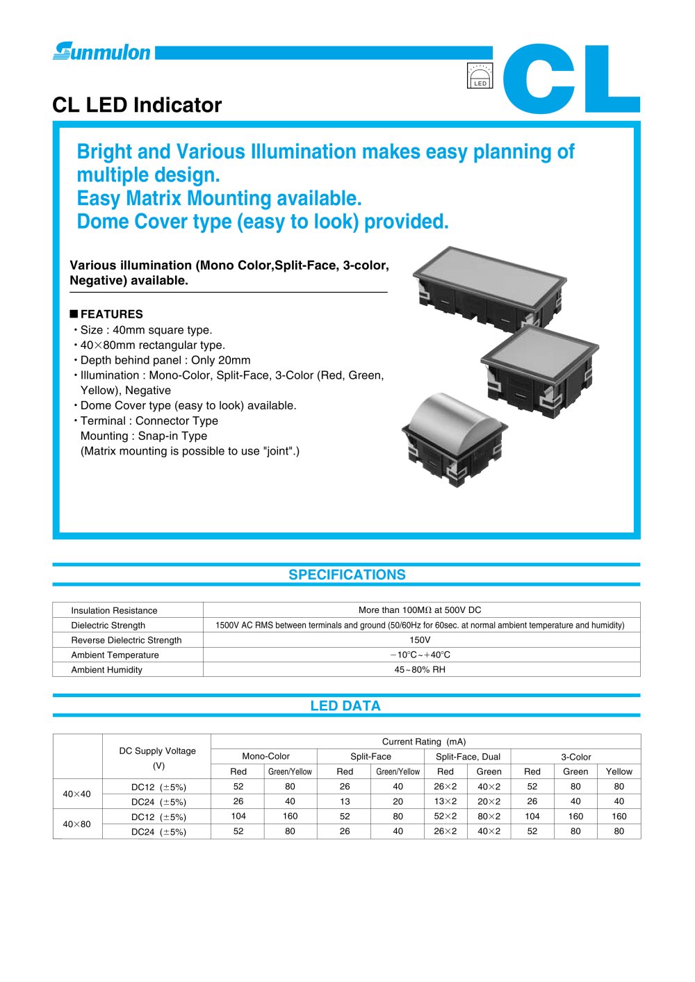 CL LED Indicator - SUNMULON