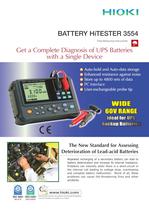 3550 series BATTERY HiTESTER