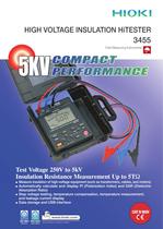 HIGH VOLTAGE INSULATION HiTESTER 3455