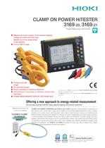 HIOKI 3169-20/3169-21 Clamp On Power HiTESTER