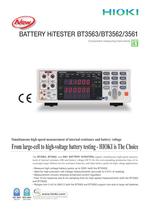 HIOKI BT3562/BT3563/3561Battery HiTESTERs