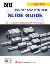 Slide Guide SGL-HYF and HYE