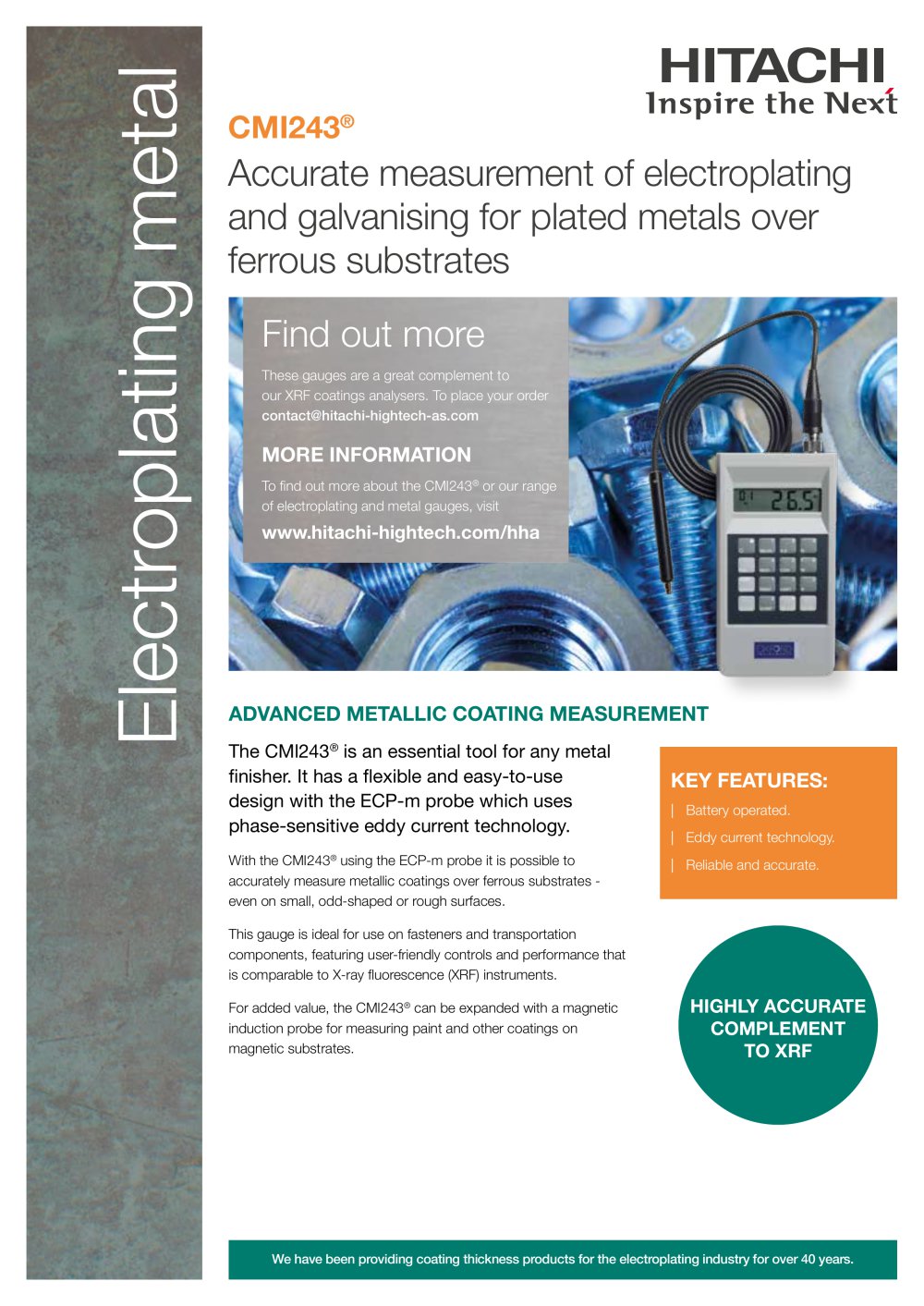 CMI243&reg; - Oxford Instruments Analytical