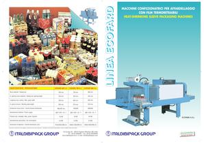 ECOFARD line: semiautomatic and automatic sleeve-wrappers
