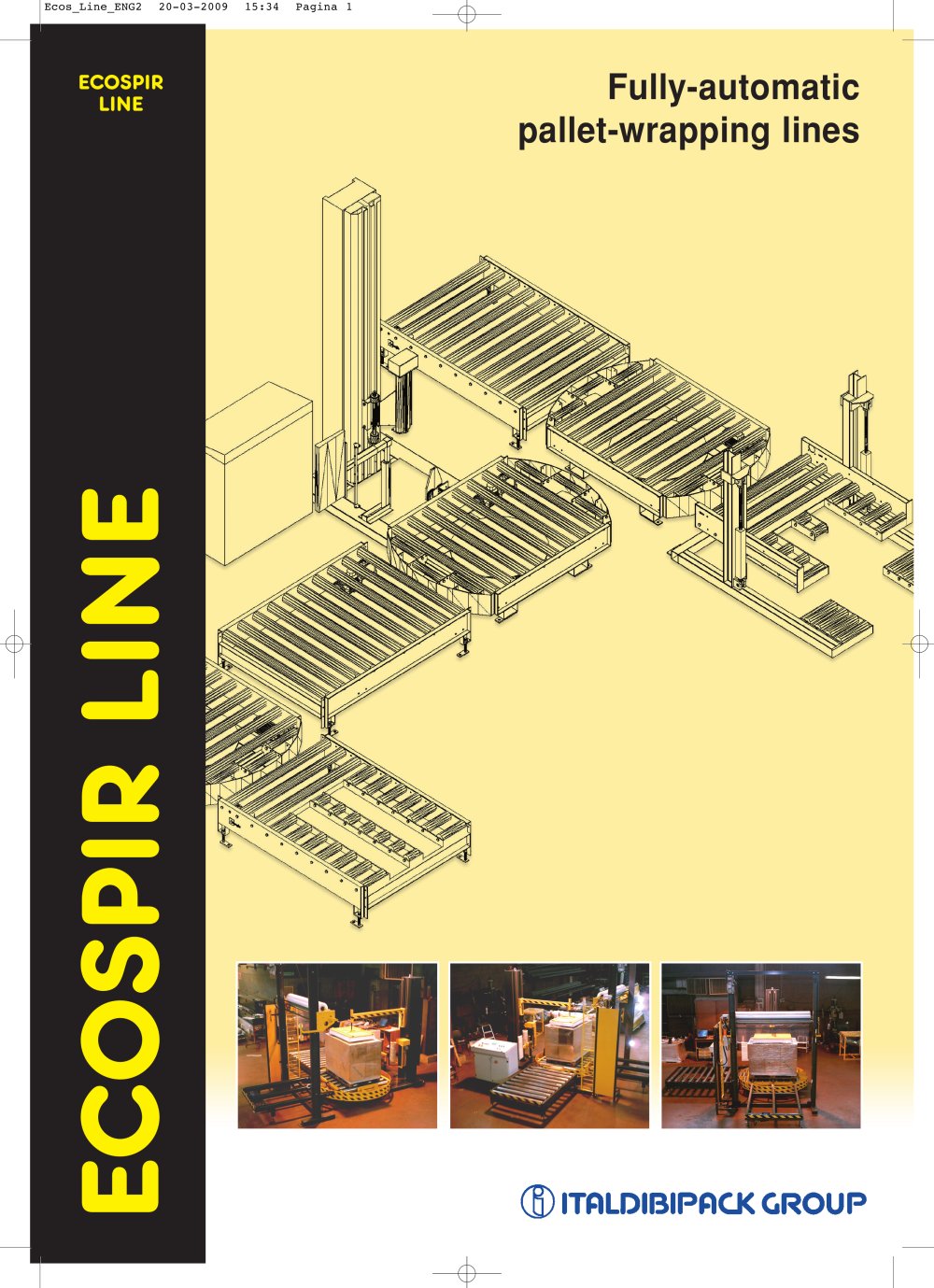Pallet-wrapping lines: ECOSPIRLINE - ITALDIBIPACK