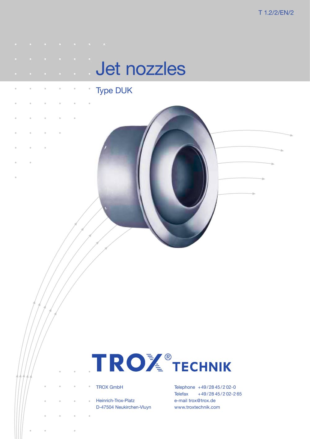 Jet nozzles - TROX