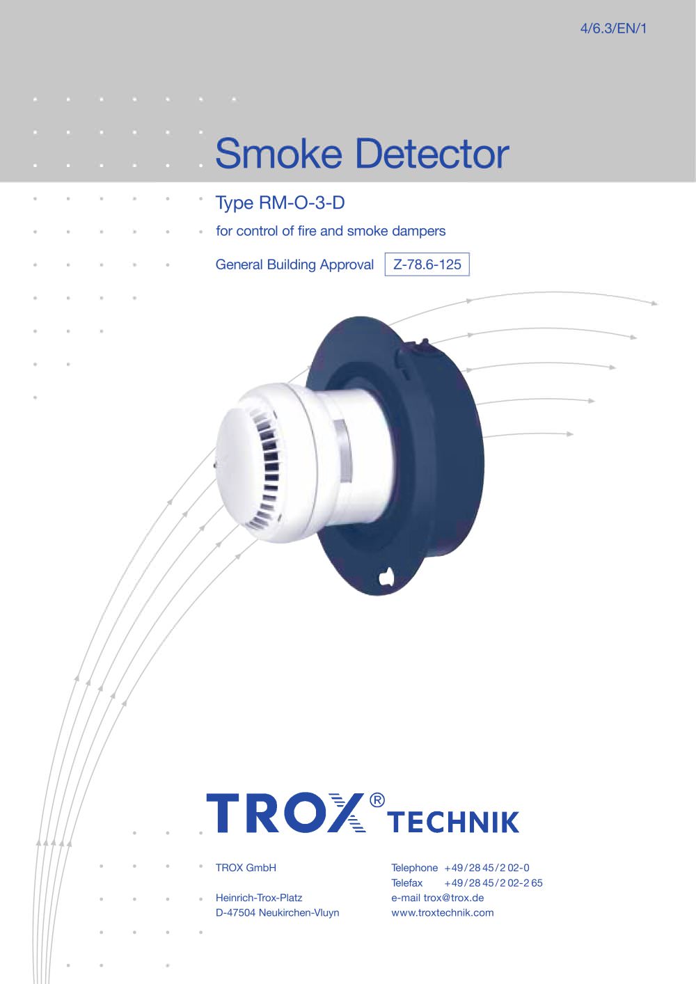 Smoke Detector - TROX