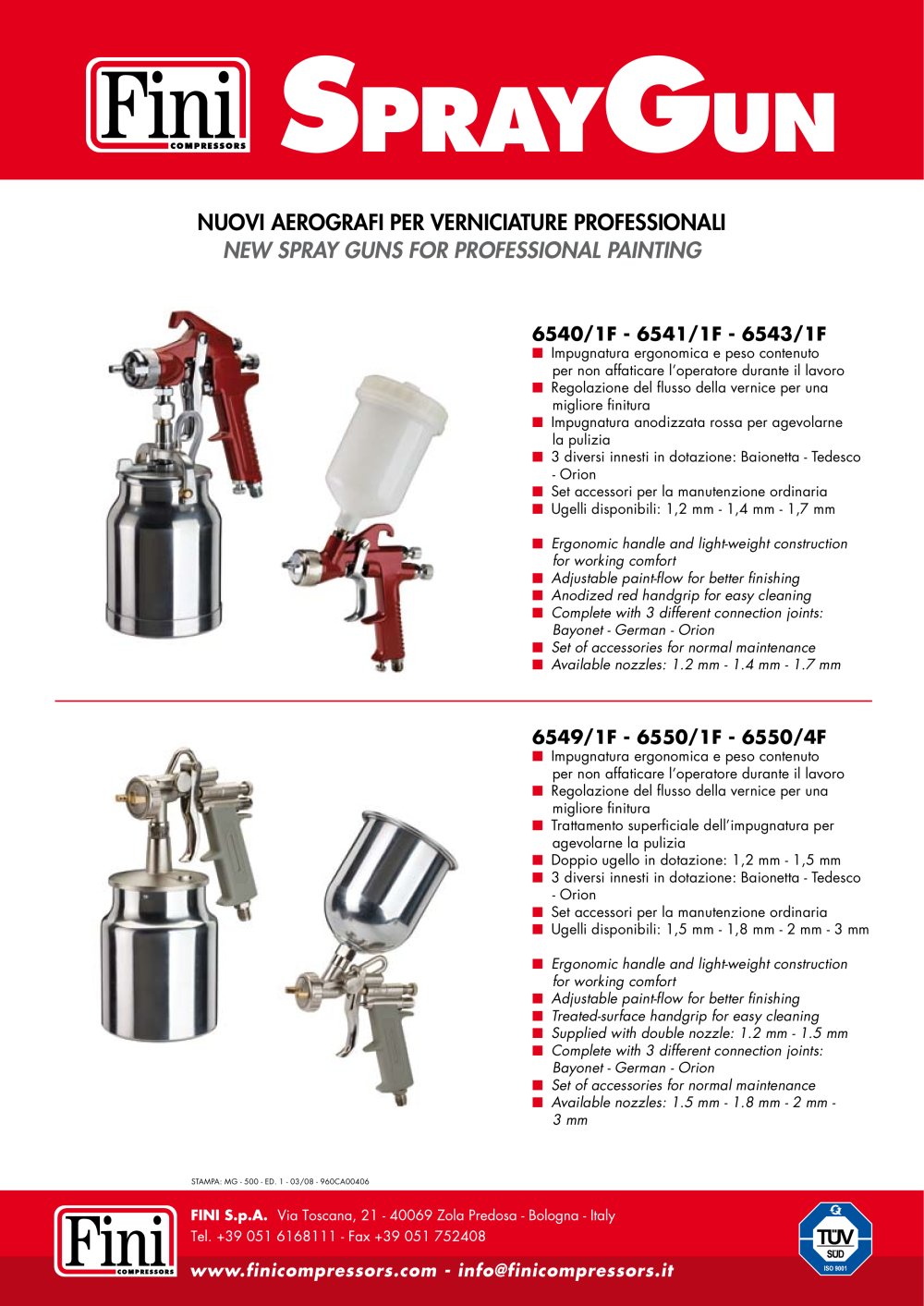 Professional Spray Gun - FINI