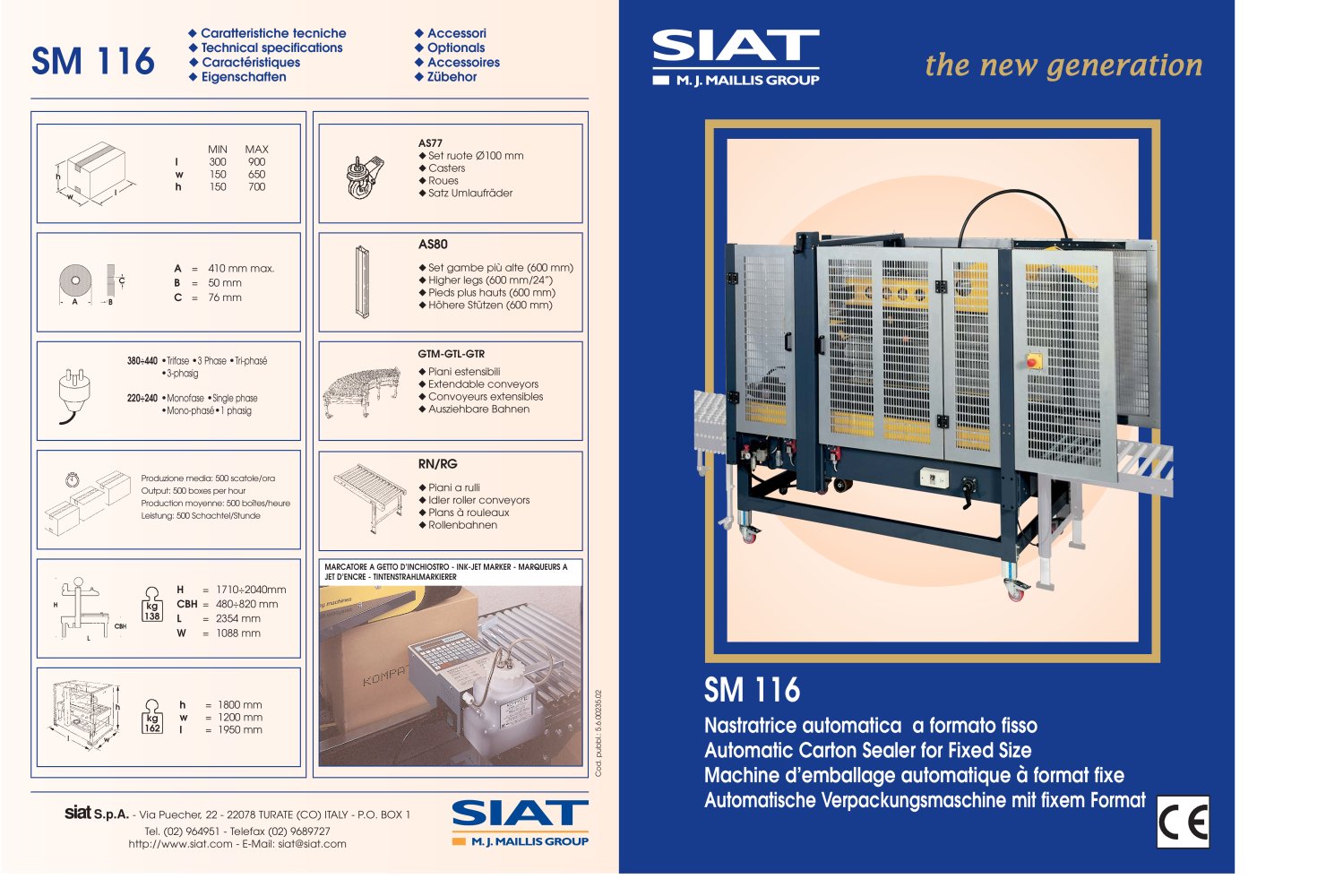 SIAT - 2356, 80869, 80822, 208300