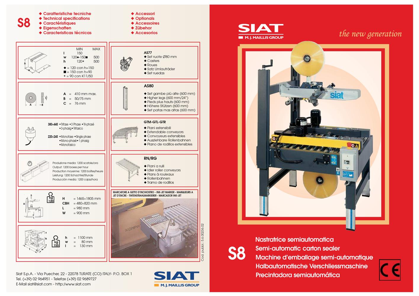 SIAT - 2356, 80870, 2296, 208300