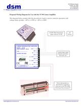 Wiring Diagram for Use with the VF-90 Piezo Amplifier