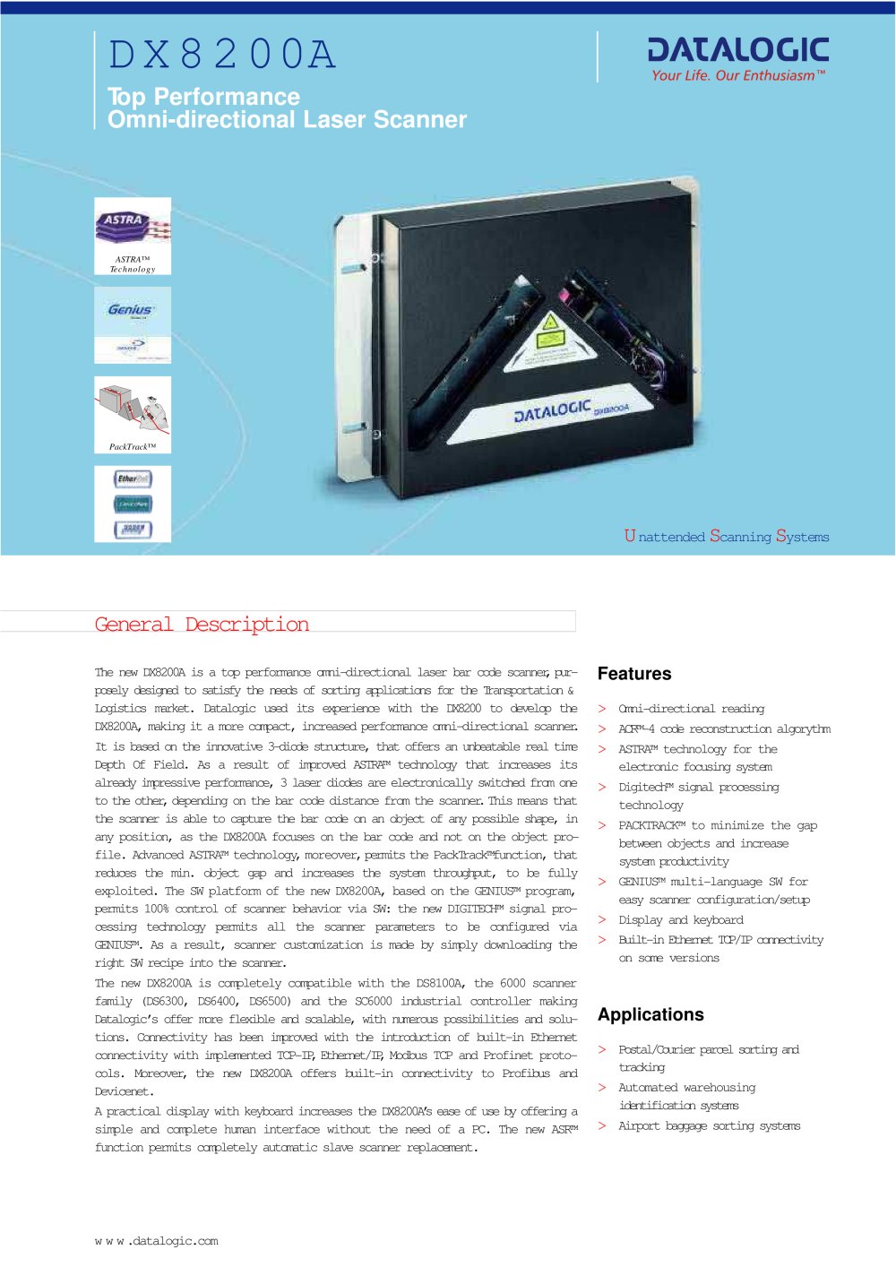 DATALOGIC - 208188, 16557, 81053