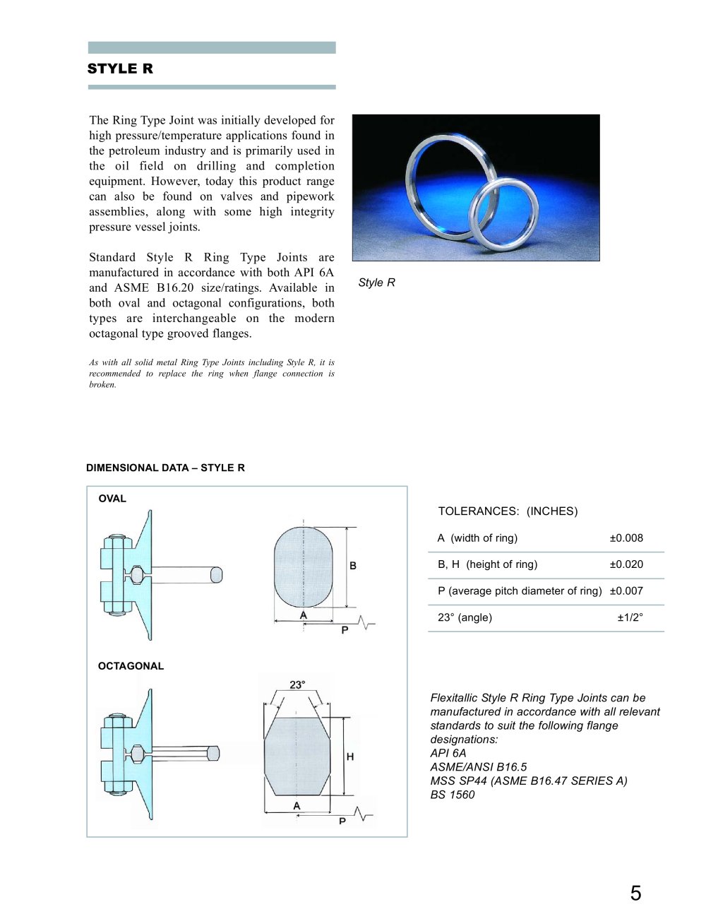 Metallic Style R - Flexitallic