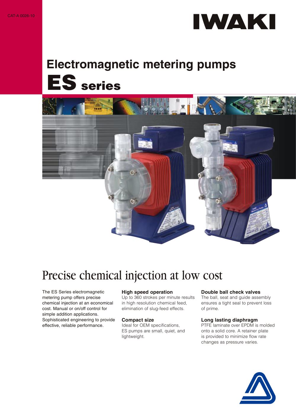 Electromagnetic metering pumps - IWAKI Europe