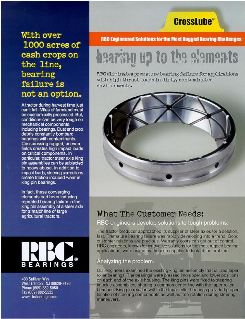 CrossLube - RBC Bearings