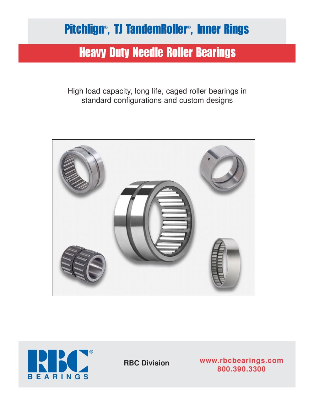 Heavy Duty Needle Roller Bearings - RBC Bearings