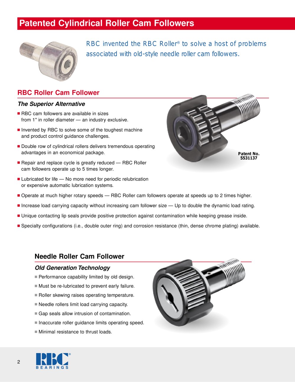 RBC Bearings - 146468, 160377, 3974