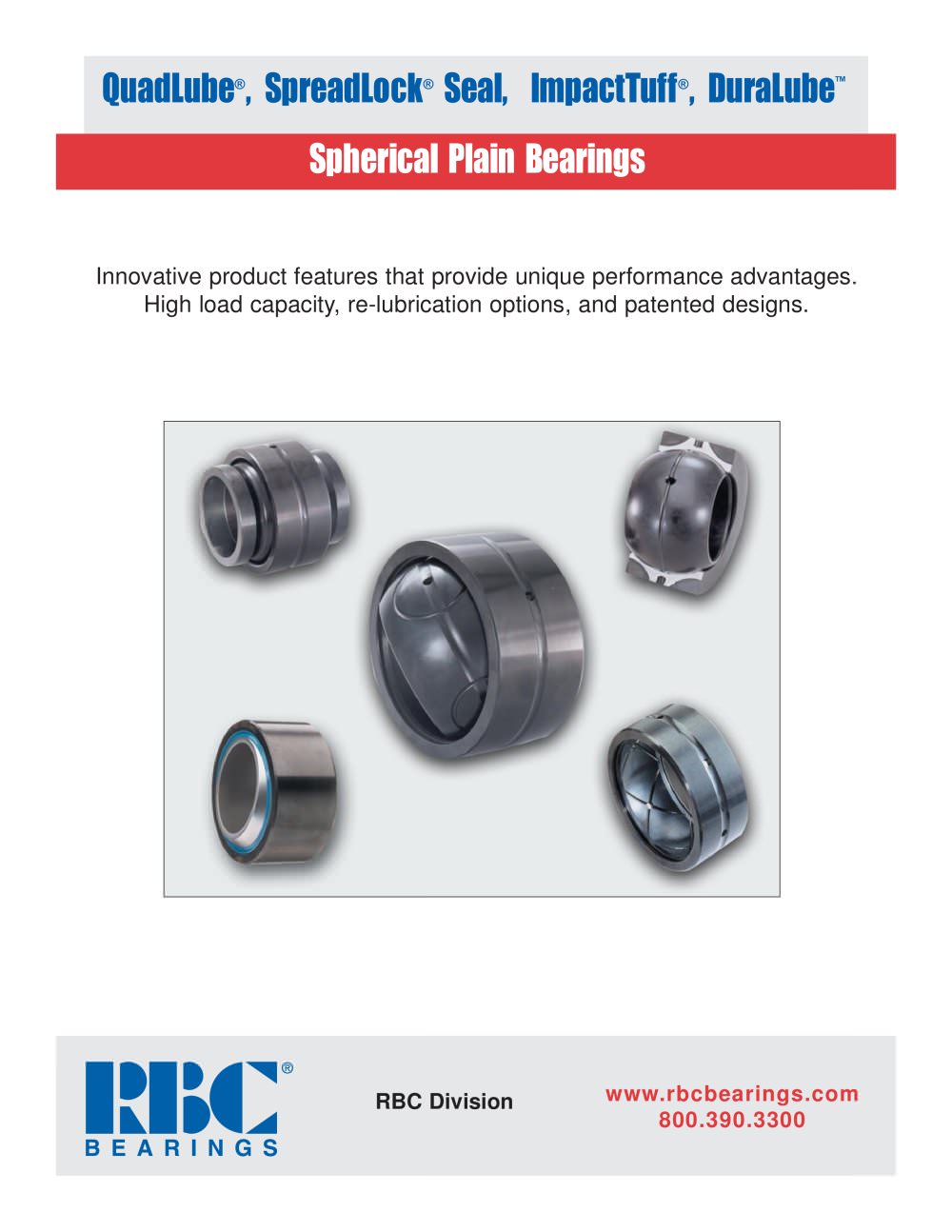 Spherical Plain Bearings - RBC Bearings