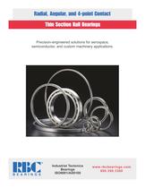 Thin Section Ball Bearings