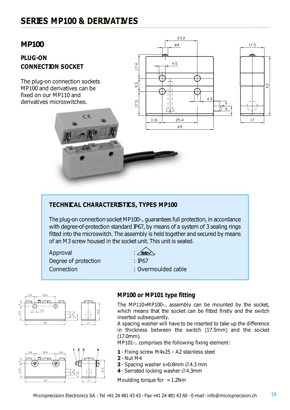 Microprecision Electronics - 2312, 2155, 16629