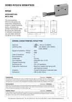 MICROSWITCHES MP210