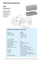 MICROSWITCHES MP40
