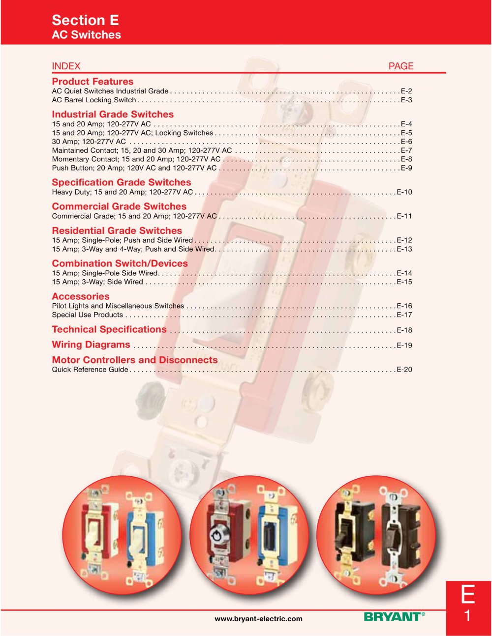 AC Switches - Bryant Electric