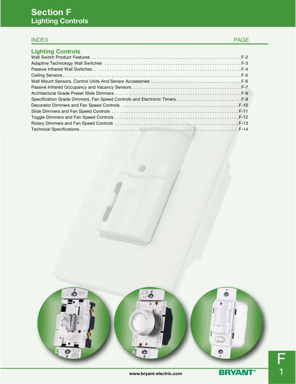 Lighting Controls - Bryant Electric