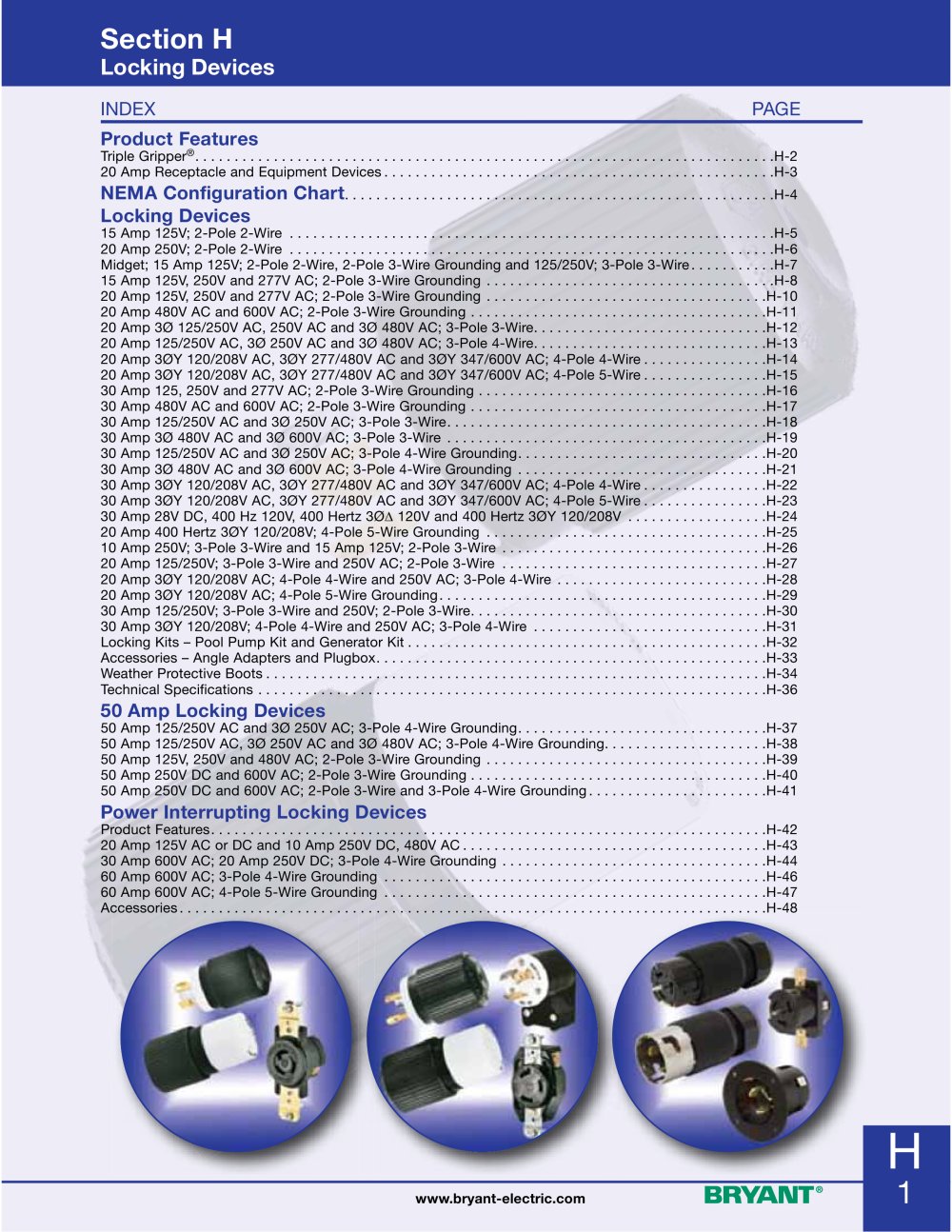 Locking Devices - Bryant Electric