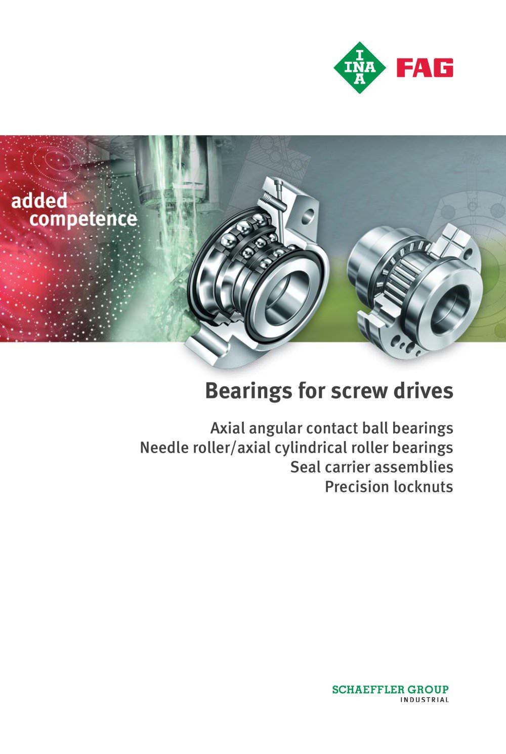 Bearings for screw drives  (TPI 123) - Schaeffler Technologies GmbH & Co. KG - INA