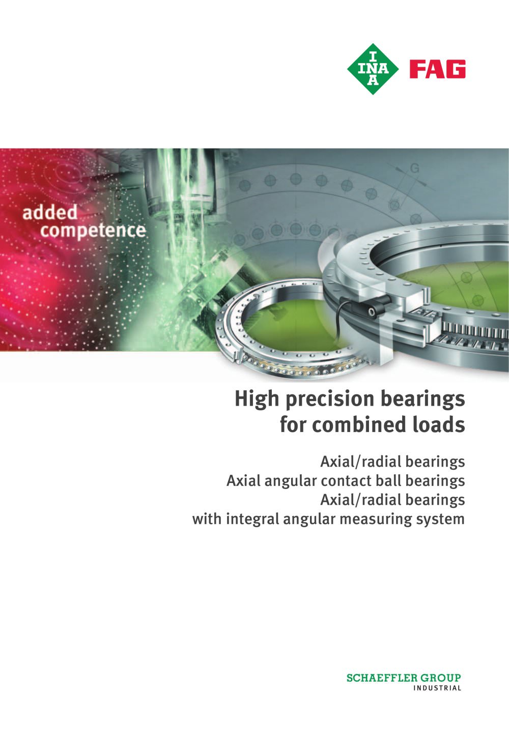 High precision bearings for combined loads - Schaeffler Technologies GmbH & Co. KG - INA