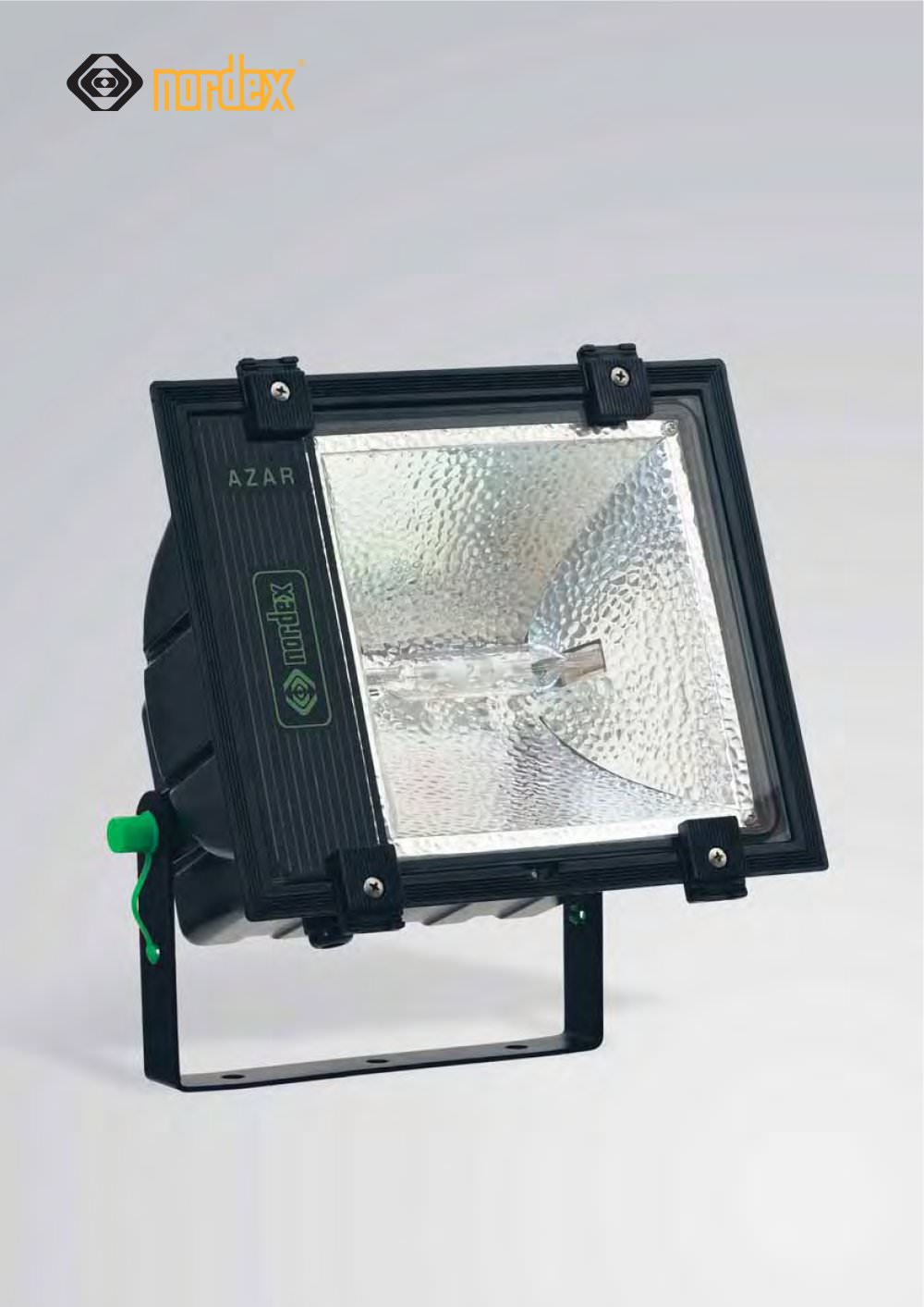 AZAR CORROSION RESISTANT, WEATHER PROOF COMPACT FLOODLIGHT - NORDEX