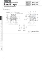 Roller gear cam unit  	Small type RGIS_RGOS  	 RGIS_RGOS025