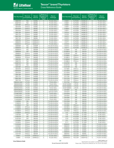 Thyristor Catalog