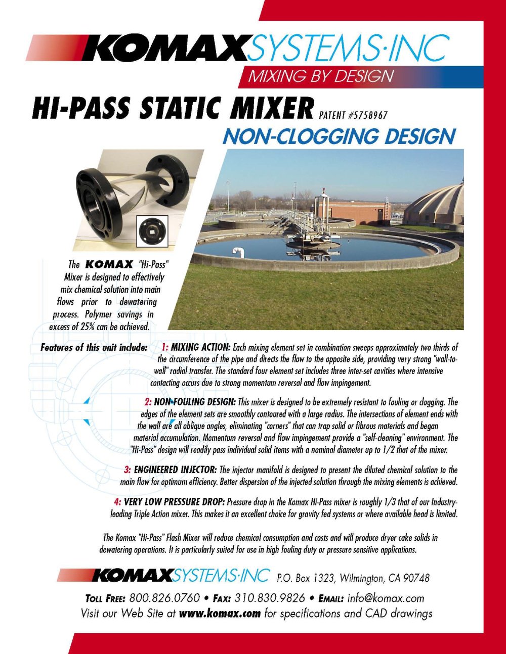 Sludge Mixer - Komax Systems