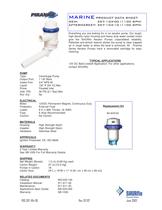 Piranha� 1100 Angled Port Aerator Pump (12 VDC) 1100 GPH