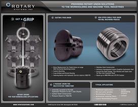 Rotary Unions for your Workholding Applications