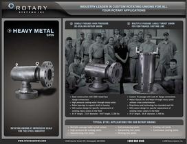 Rotating Unions at Impressive Scale for the Steel Industry