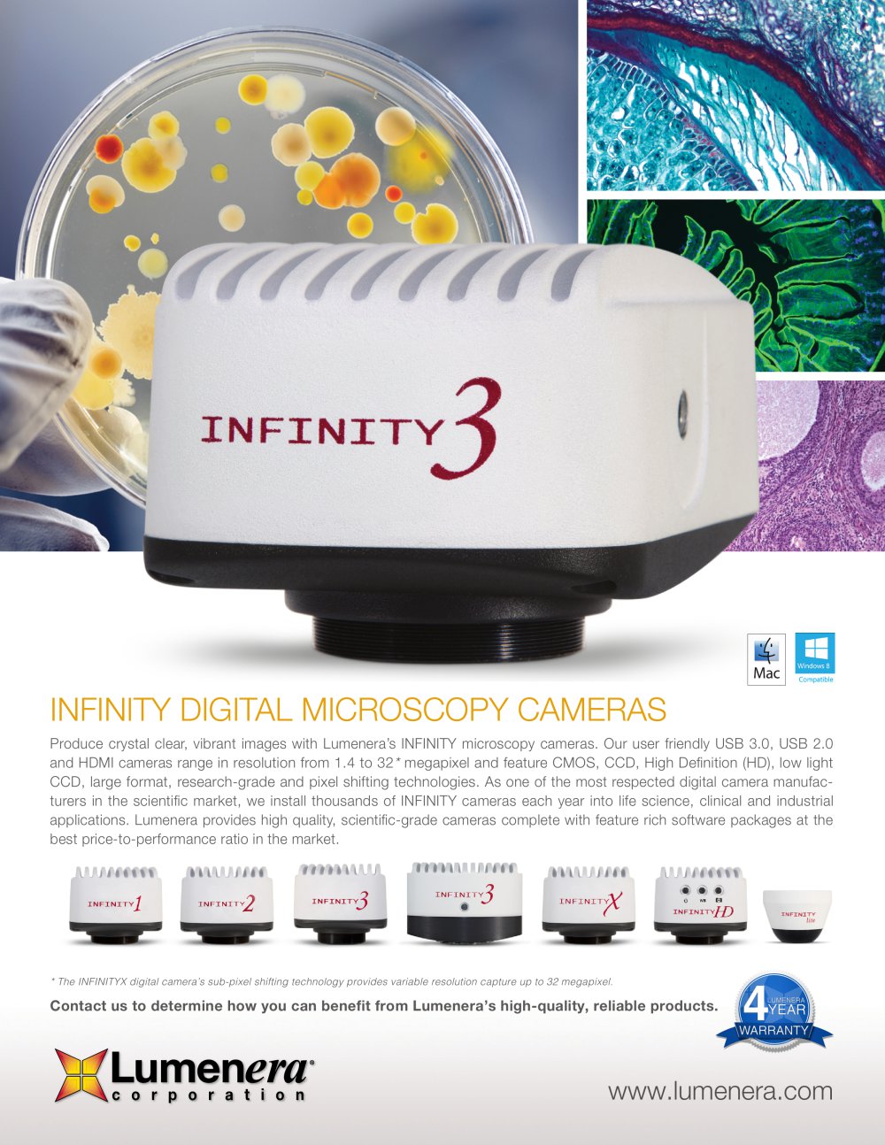 infinity-microscopy-cameras - Lumenera