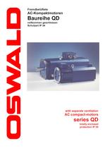 AC compact-motors with separate ventilation