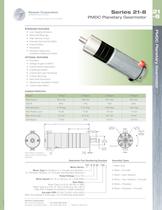 PMDC Planetary Gearmotor