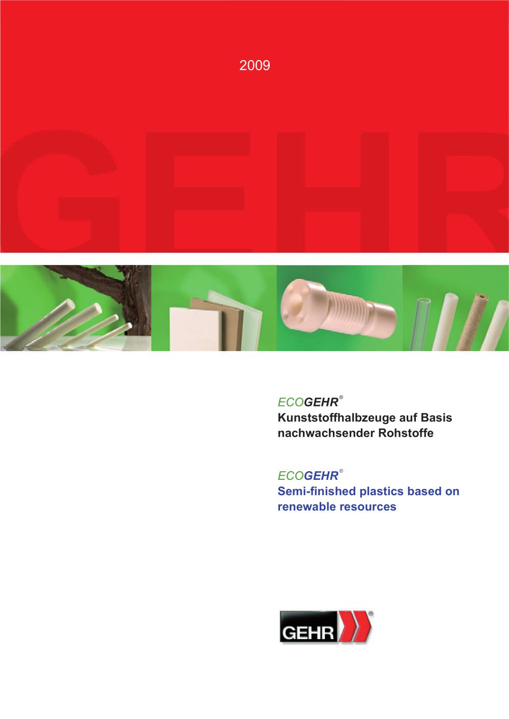 ECOGEHR&reg; 2009 Catalogue - GEHR Kunststoffwerk