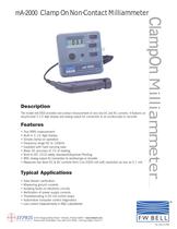 mA-2000: Clamp On Non-Contact Milliammeter