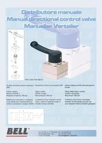 Hand directional control valve