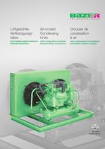 Air-cooled Condensing Units with 2-stage Semi-hermetic Recip. Compr. KP-250-3