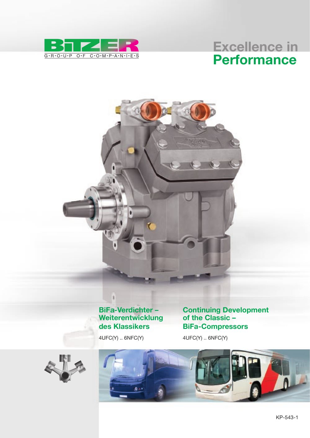Continuing Development of the Classic � BiFa-Compressors / 4UFC(Y) .. 6NFC(Y)  KP-543-1 - BITZER