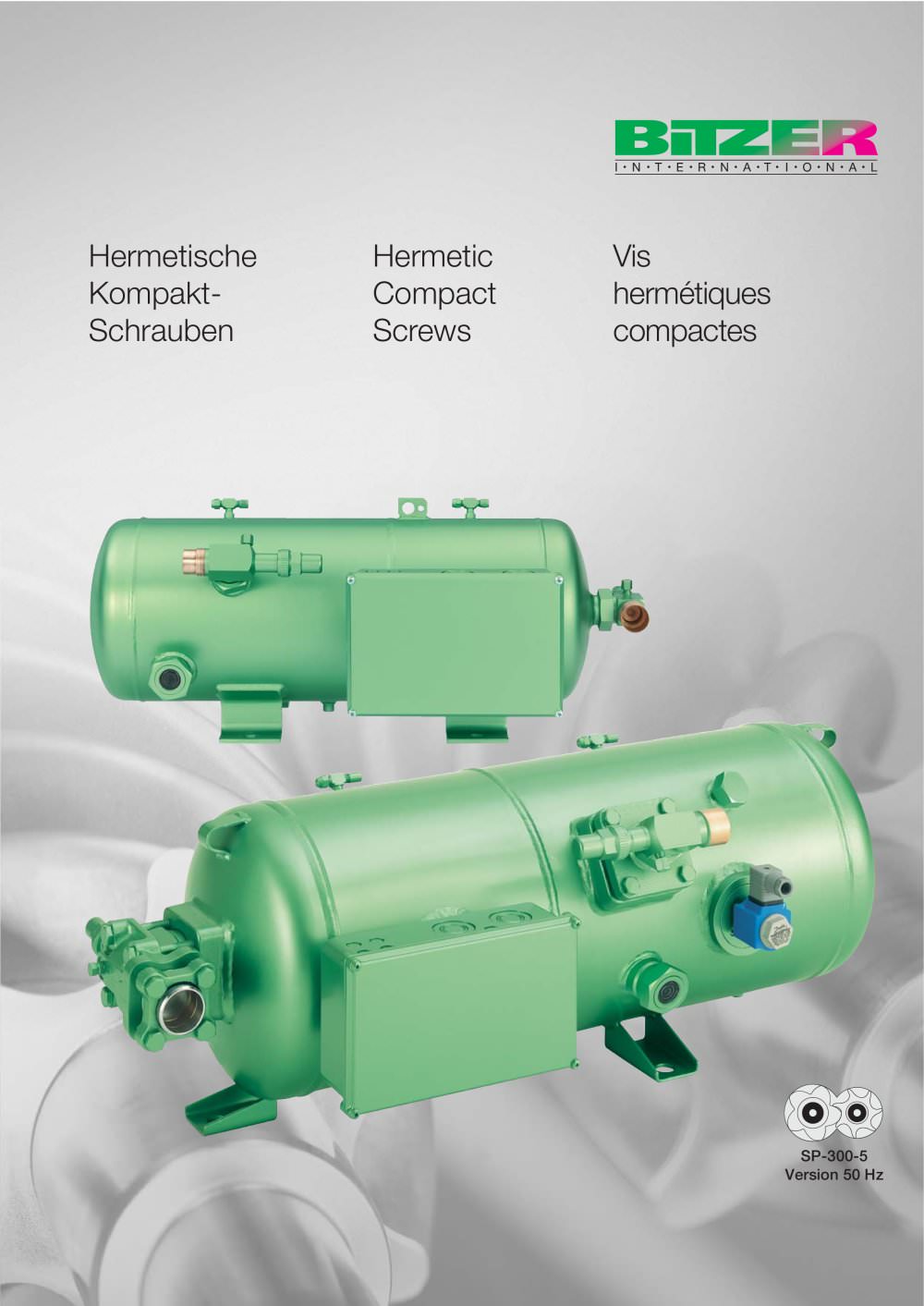 Hermetic Compact Screws  SP-300-5 - BITZER