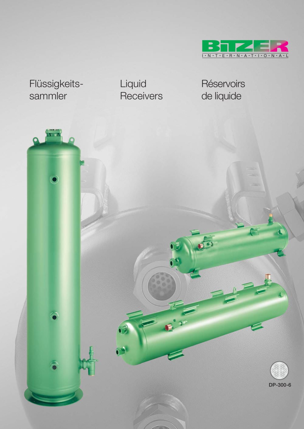 Liquid Receivers  DP-300-6 - BITZER