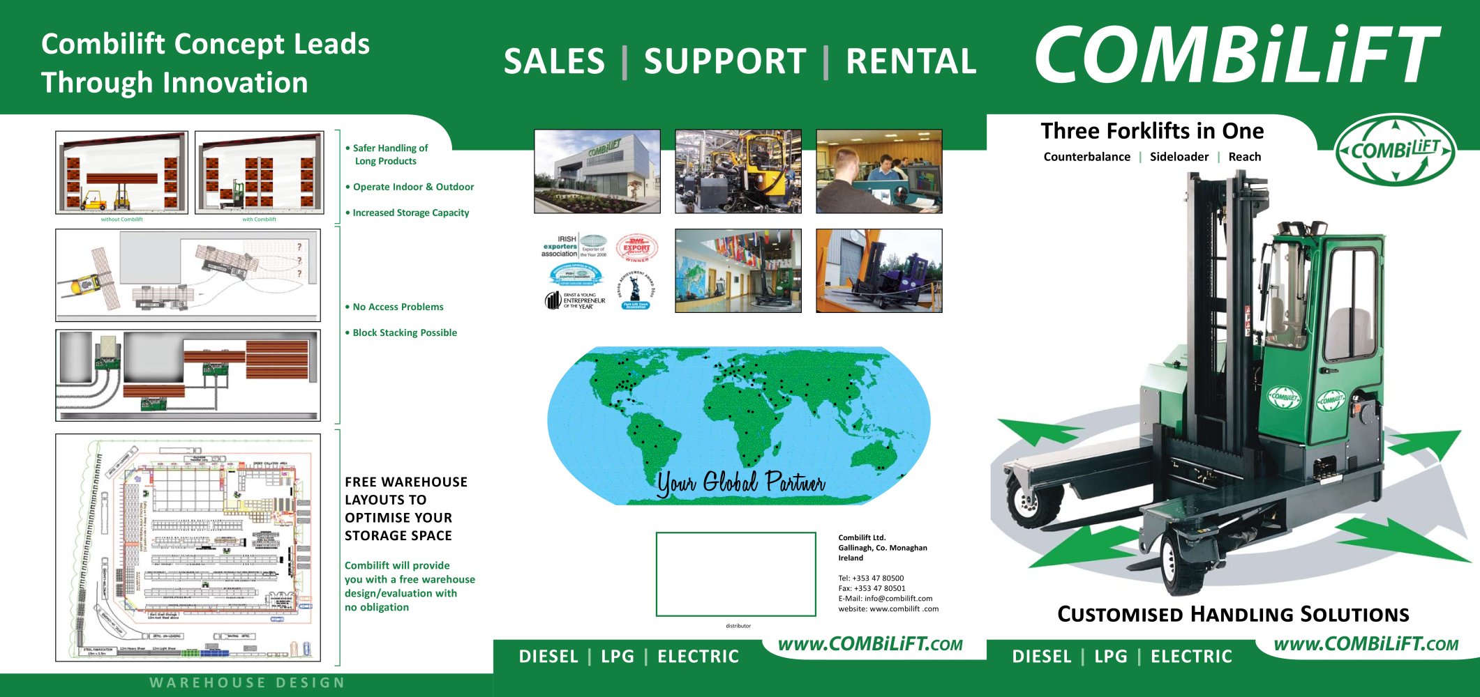 Combilift Range Brochures - Combilift